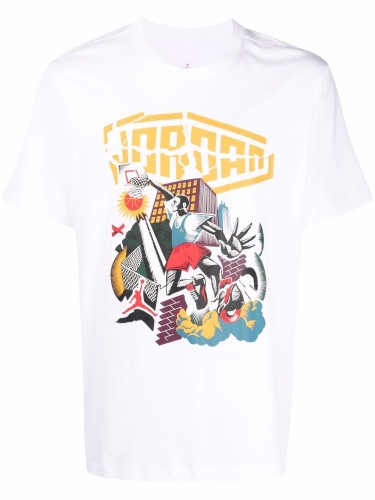 Graphic-Print T-Shirt Jordan