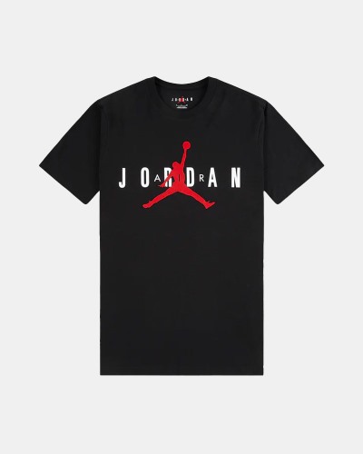 Jordan Air Wordmark Tee Black